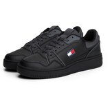 Tommy Jeans Nizke superge 'Heritage' mornarska / živo rdeča / črna / bela | Shoptok.si