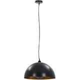  Stropne svjetiljke 2 kom crno-zlatne polukuglaste 40 cm E27 | shoptok.hr