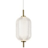  LED luster na sajli PELLUCID LED/11W/230V zlatna/prozirna | Eponuda.com