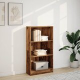  Regal za knjige boja starog drva 60x24x109 cm konstruirano drvo | Eponuda.com