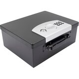  SASKA GARDEN 1068756 elektronska blagajna z digitalnim ključem – PIN koda in ključ, jeklo, 32,4 × 25,5 × 12,7 cm | Shoptok.si