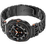 INF Črn pašček za uro iz nerjavečega jekla za Samsung Galaxy Watch 7 Ultra, (22076772) | Shoptok.si