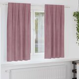  Zavjese za zamračivanje 2 pcs Tamno ružičasta 140 x 175 cm | shoptok.hr