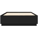  Okvir za krevet crni 150x200 cm konstruirano drvo | shoptok.hr