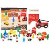  Set drvenih blokova, grad vatrogasna postrojba | shoptok.hr