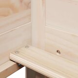  Dnevni krevet s krovom bez madraca 80 x 200 cm masivno drvo | shoptok.hr