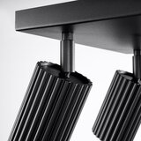 Nice Lamps Crna stropna svjetiljka 25x25 cm Gleam – | shoptok.hr