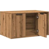 vidaXL Omara za mačje stranišče artisian hrast 80x50x45 cm inž. les | Shoptok.si