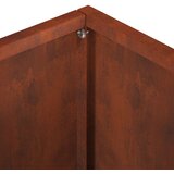  Vrtna saksija 2 kom. Rđa 40 x 30 x 30 cm Otporni čelik | shoptok.hr