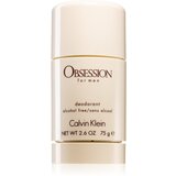 Calvin Klein Obsession for Men deostick (bez alkohola) za muškarce 75 ml | shoptok.hr