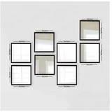 Set ogledala SETAYNA_064, 24x24cm