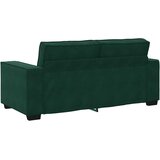  Dvosjed Sofa Tamnozelena 180x78x84 cm Baršun | Shoptok.si