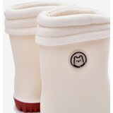 Boto Children's Rain Boots With Insulation Light Beige Odirisse | Shoptok.si