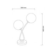 Bb Link Stona lampa 2*G9 Crna/Bakar TALIA 47 | ePonuda.com