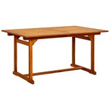  7-dijelni vrtni blagovaonski set od masivnog bagremovog drva 150-200 cm | shoptok.hr