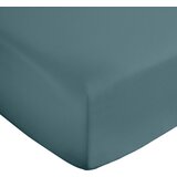 Bianca Zelenomodra napenjalna rjuha iz bombažnega satena 150x200 cm Cotton Sateen – Cene