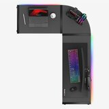 Hero 6.0 RGB crni kutni stol za igranje 147 cm | shoptok.hr