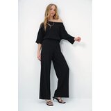 Trend Alacati Stili Ženski komplet bluza i pantalone Alc-X13470, Crni | Eponuda.com