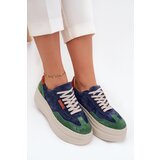 Zazoo Suede Women's Sneakers On Platform | Shoptok.si
