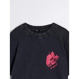 Sinsay Majica kratkih rukava isprana izgleda | shoptok.hr