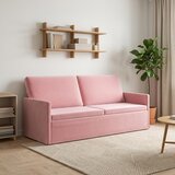 SOFA za 3 osobe Ružičasta 190 x 81 x 82 cm Baršun | shoptok.hr