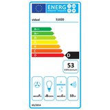  Viseča kuhinjska napa s senzorjem dotik lcd 55 cm jeklo | Shoptok.si