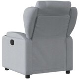 vidaXL Naslanjač svetlo siv blago | Shoptok.si