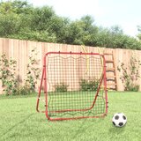 vidaXL Nastavljiva odbojna mreža za nogomet 96x80x96 cm jeklo in PE | Shoptok.si
