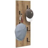  Vješalica za kapute na zidu Umjetnički hrast 30 x 1,5 x 80 cm | shoptok.hr