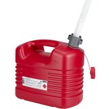 Pressol Posoda za gorivo iz umetne mase, gibek lij, prostornina 10 l, DE 5 kosov, rdeče barve Cene