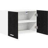 vidaXL Viseča omarica Riga 2 pcs Črni hrast in bela 60 x 31 x 40 cm | Shoptok.si