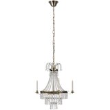 Markslöjd 105157 - Kristalni luster na lancu MARIELUND 3xE14/40W/230V mesing | Eponuda.com