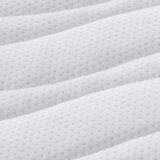vidaXL Blazine za vzmetnice Bela 140 x 200 cm Poliester brez lepila | Shoptok.si