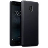  Silikonski ovitek za nokia 3 - mat črn Cene