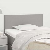  Posteljno vzglavje svetlo sivo 90x5x78/88 cm blago, (20794244) | Shoptok.si