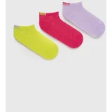 Fila Otroške nogavice 3-pack roza barva