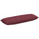 vidaXL Poglavni vzglavnik Vinorodna rdeča 140 x 19 x 50 cm blago | Shoptok.si