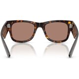 Ray-ban Sunčane naočale MEGA WAYFARER boja: smeđa, 0RB0840S | shoptok.hr