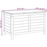  Vrtna kutija za pohranu 99 x 49,5 x 58,5 cm od masivne jelovine | shoptok.hr