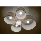 duolla - plafonsko svetlo roller pento 5x E27/60W/230V, bela/zlatna | Eponuda.com