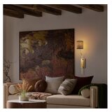 Opviq vall lamp zidna zlatno - braon lampa lumora 15338 | ePonuda.com
