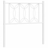 The Living Store kovinsko vzglavje belo 75 cm - posteljno vzglavje, (21418667) | Shoptok.si