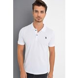Dewberry T8561 MEN'S TSHIRT-WHITE Cene