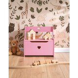 Premier Housewares Ružičasti dječji ormar s klupom 60x62x34 cm Pink Heart – | shoptok.hr