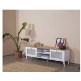 Hanah home tv polica calvin white oak | ePonuda.com