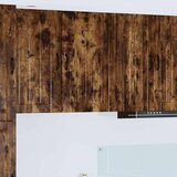 VidaXL zidni kuhinjski ormarić zidne dimljeni hrast 50 x 31 x 80 cm VidaXL zidni kuhinjski ormarić zidne dimljeni hrast 50 x 31 x 80 cm Slike