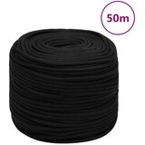  Radno uže crno 10 mm 50 m poliestersko | Eponuda.com