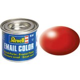 Revell Enamel Color - Flame Red, Silk, 14 ml Cene