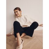 Reserved - High waist flare traperice - crno | shoptok.hr