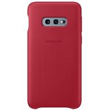Samsung EF-VG970LREGWW originalni usnjeni ovitek za Galaxy S10e rdeč, (683037) Cene
